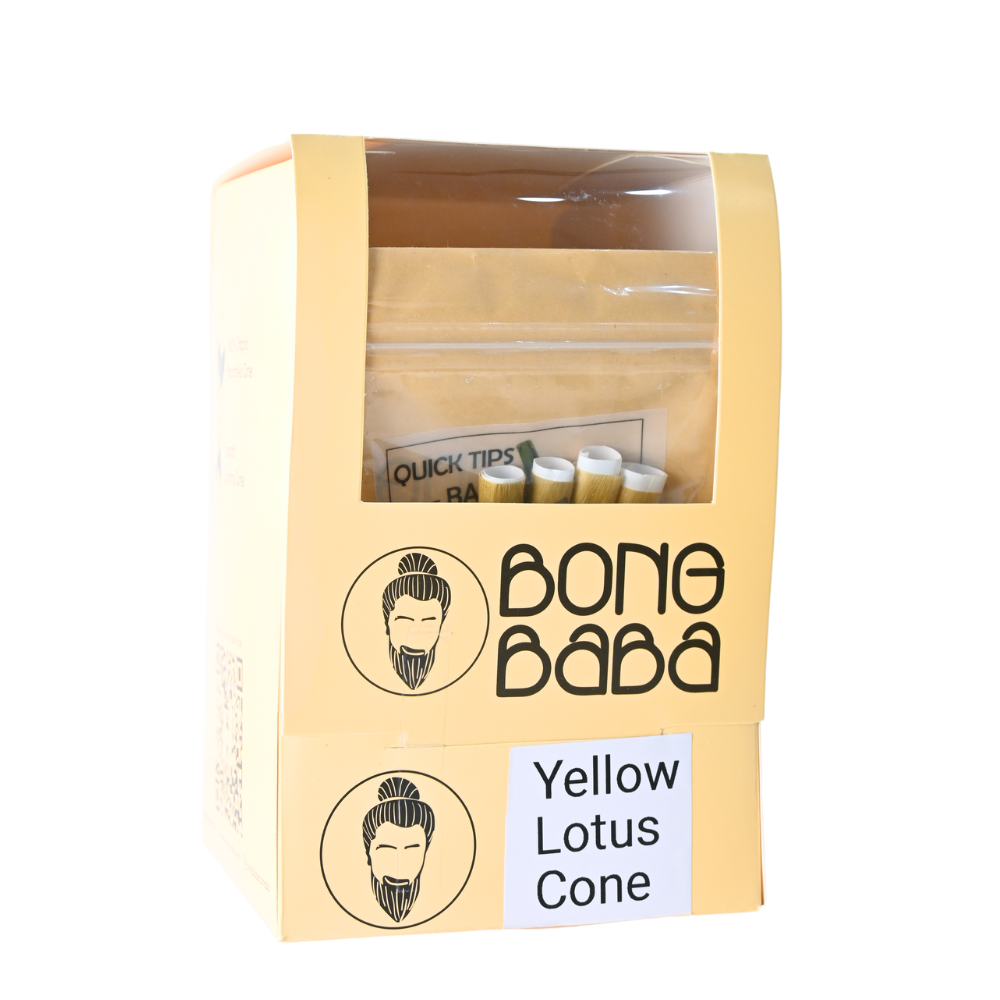 Bong Baba Yellow Lotus Cones - 10ct