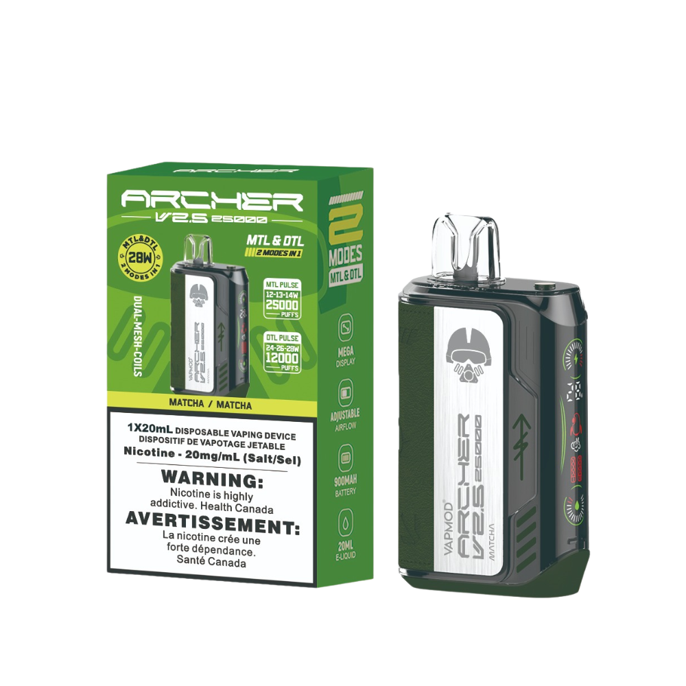 VAPMOD Archer V2.5 Disposable Vape - 5ct