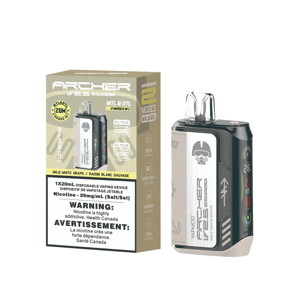 VAPMOD Archer V2.5 Disposable Vape - 5ct