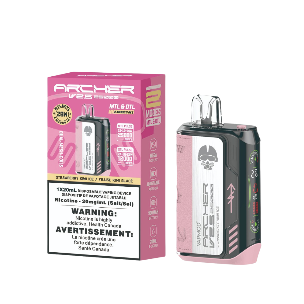 (Bundle) VAPMOD Archer V2.5 Disposable Vape - 15 Flavours x 1ct