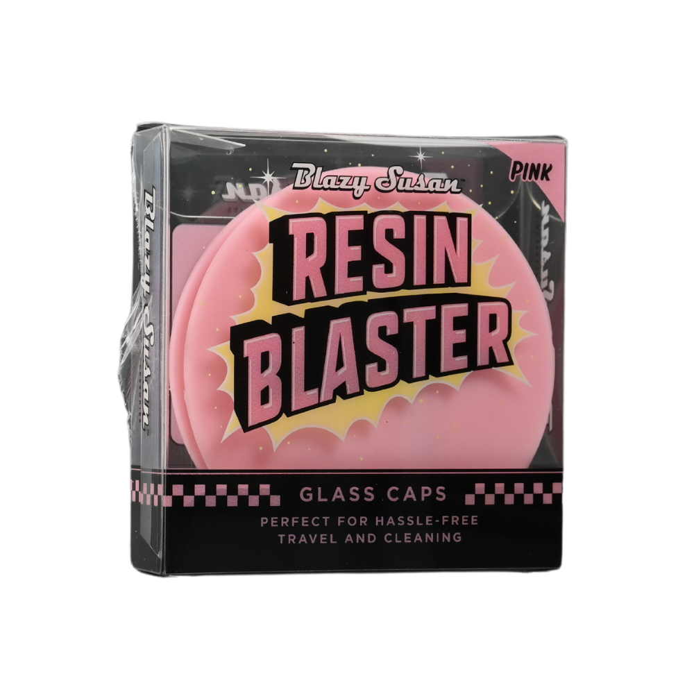 Blazy Susan Resin Blaster Silicone Glass Cleaning Caps - 10ct