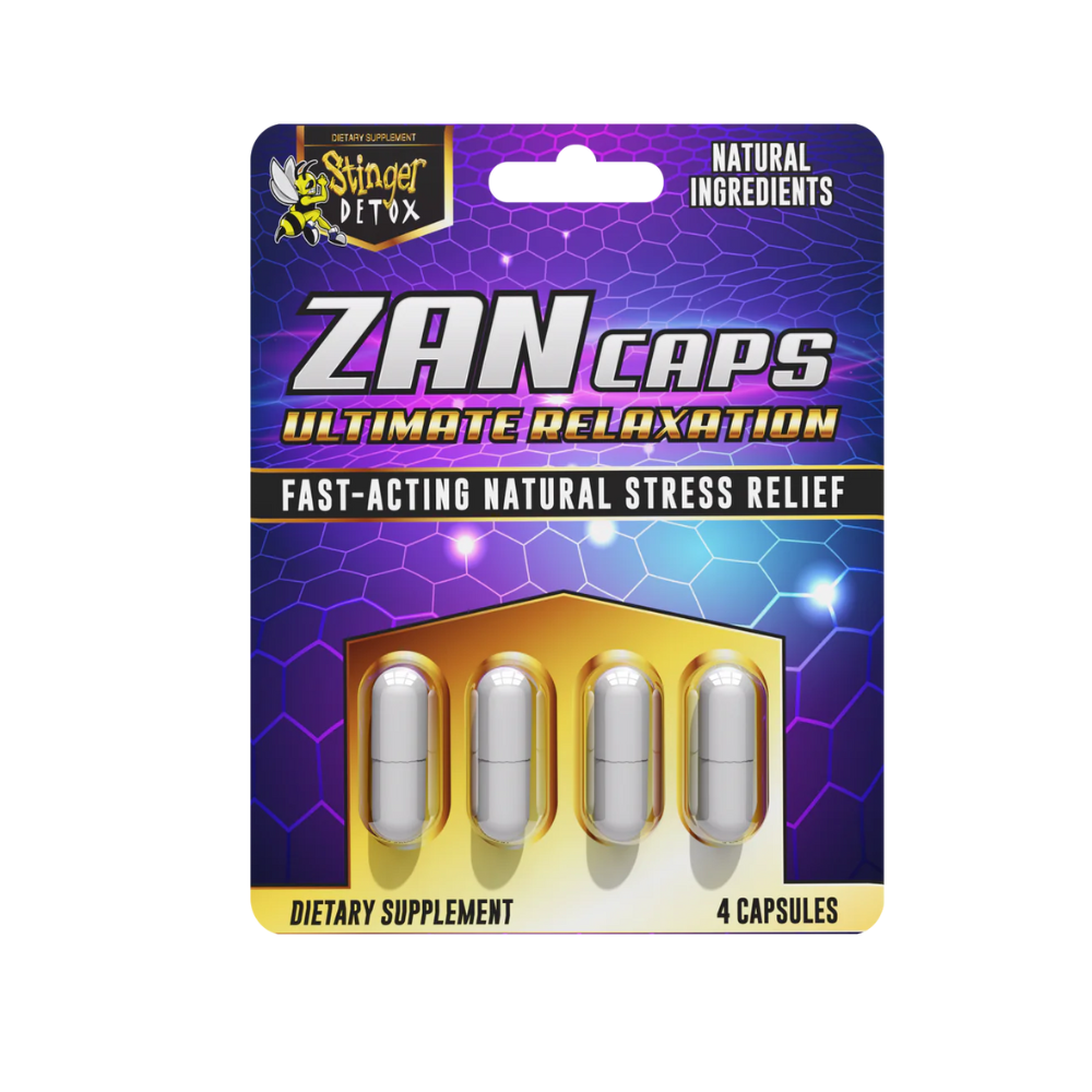 Stinger Detox Ultimate Relaxation Zan Caps - 12ct