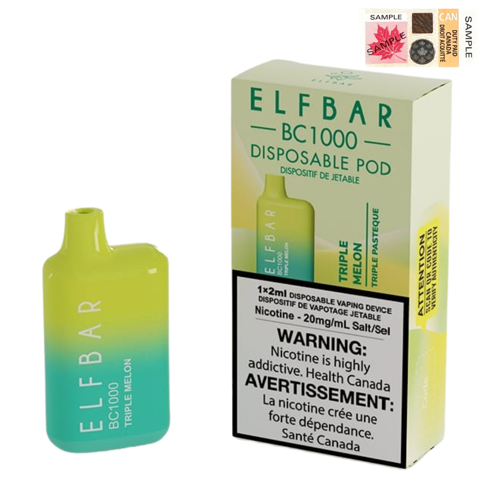 (Bundle) Elf Bar BC1000 Disposable Vape - 10ct x 10 Flavours