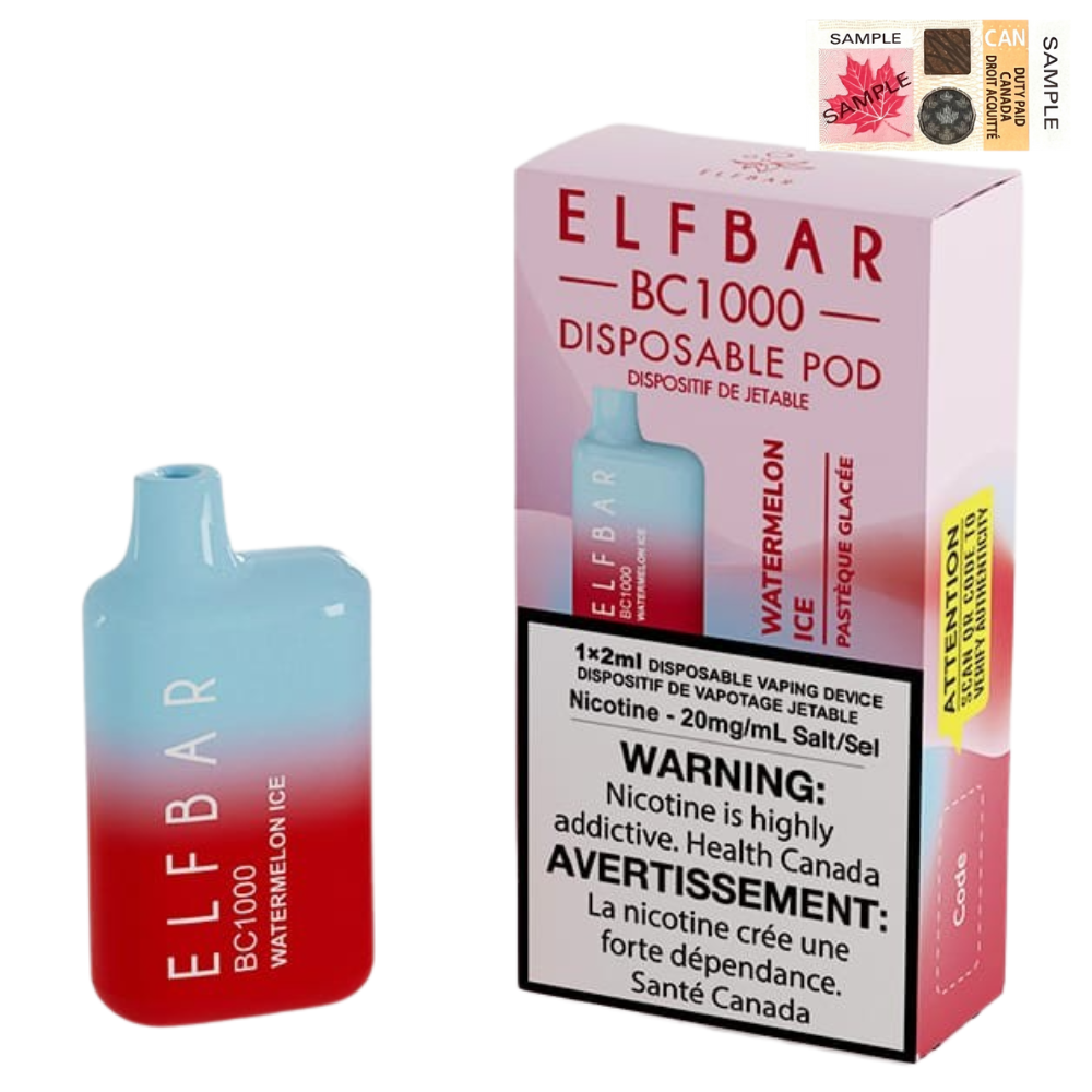 (Bundle) Elf Bar BC1000 Disposable Vape - 10ct x 10 Flavours