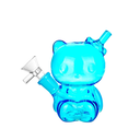 4" Pulsar Hey There Kitty Glass Water Pipe - Assorted Colours