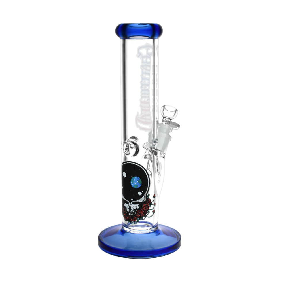 11.75" Pulsar X Grateful Dead Space Your Face Straight Tube Bong