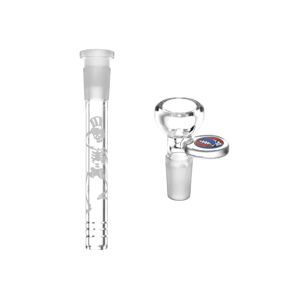 11.75" Pulsar X Grateful Dead Space Your Face Straight Tube Bong