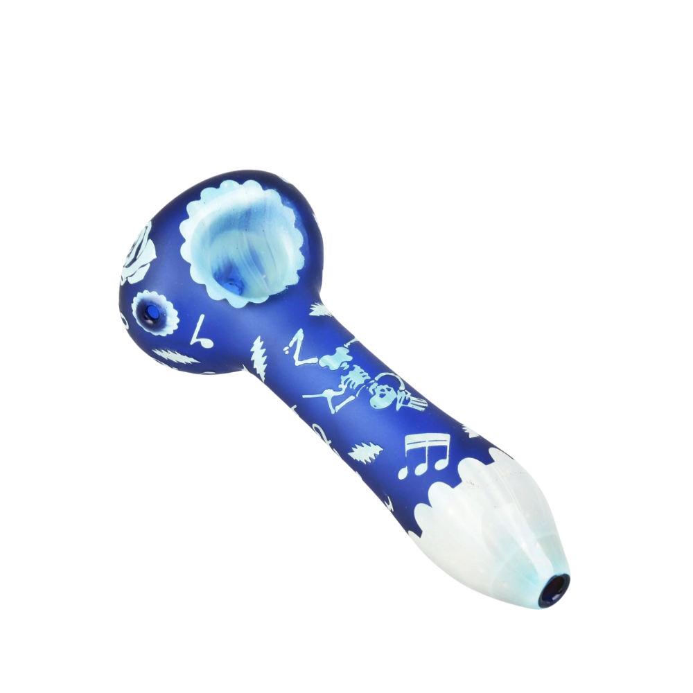 5" Pulsar Shroom Forest Spoon Pipe