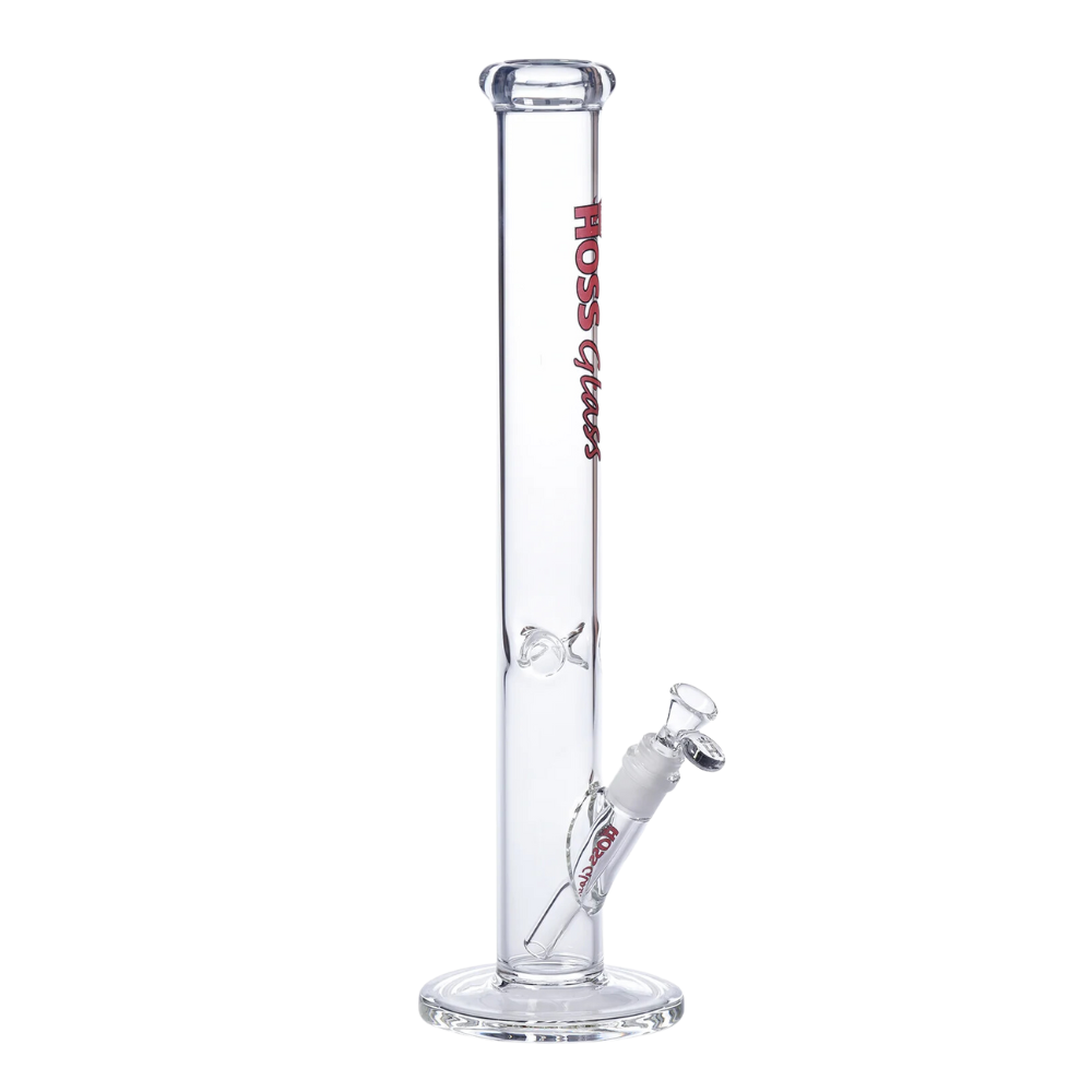 18" 5mm Hoss Glass Straight Tube