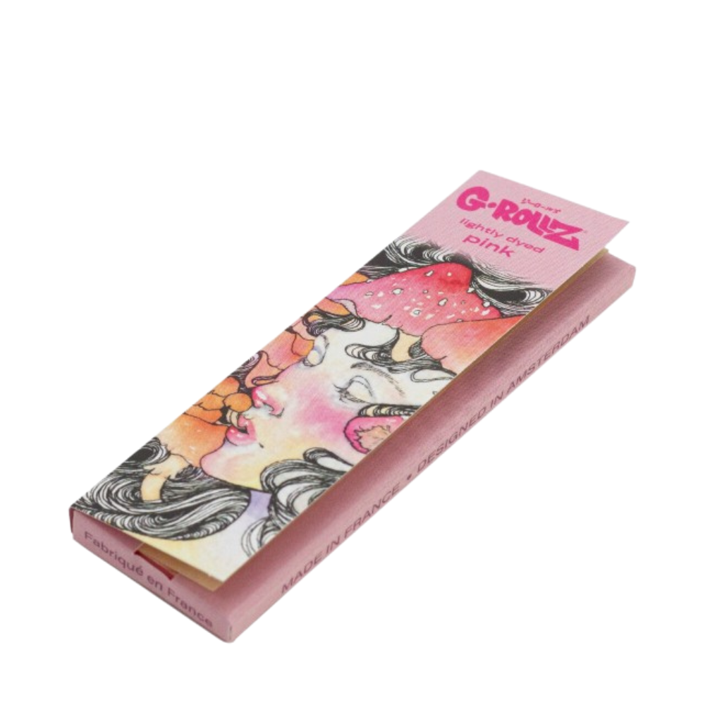 G-Rollz 'Colossal Dream' - Lightly Dyed Pink  KS Slim Papers - 25ct (copy)