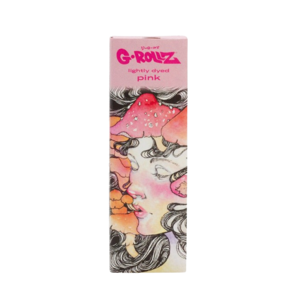 G-Rollz 'Colossal Dream' - Lightly Dyed Pink  KS Slim Papers - 25ct (copy)