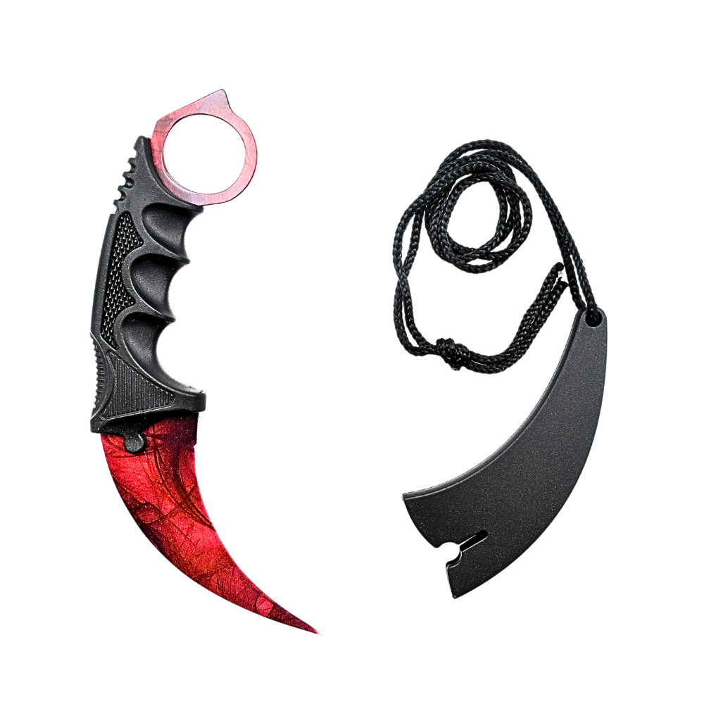 Ozzuni Stainless Steel Karambit Knife - Assorted Colours