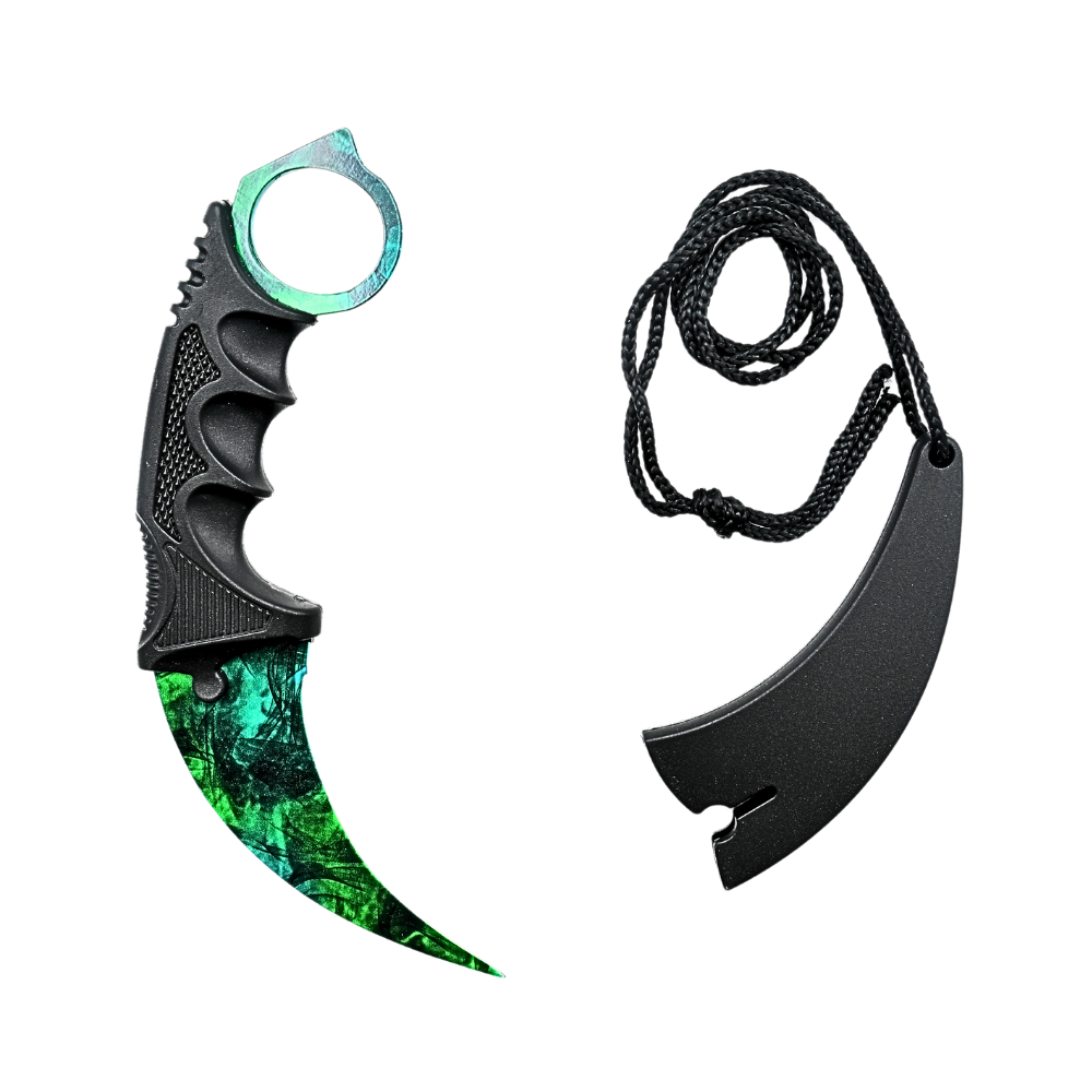 Ozzuni Stainless Steel Karambit Knife - Assorted Colours