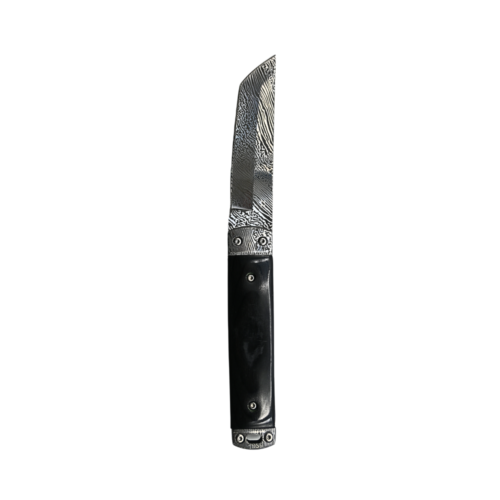 Ozzuni Carved Edge Fixed Blade Knife