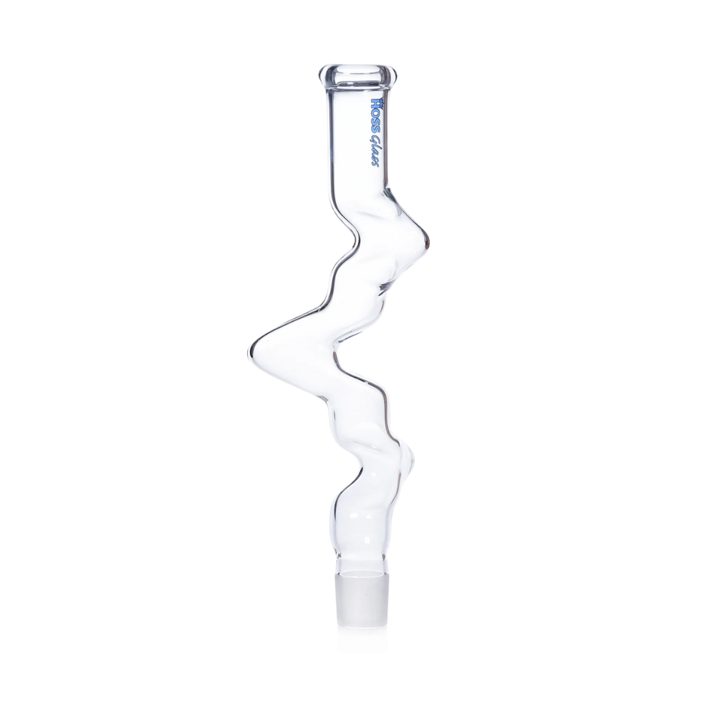 18" Hoss Glass 3 Kink Top