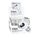 5" D&K Mini Pocket Glass Hookah - 12ct