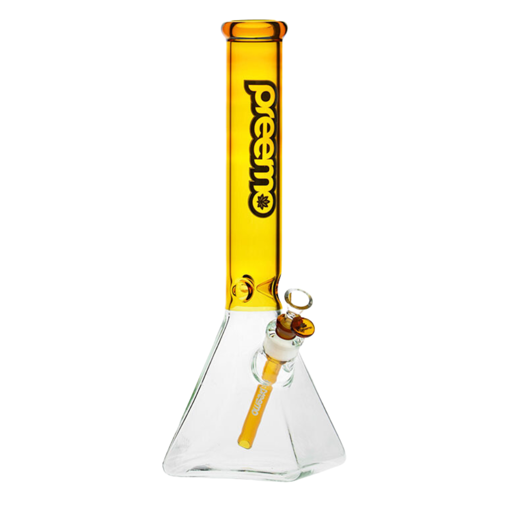 16" Preemo Glass Pyramid Base Beaker