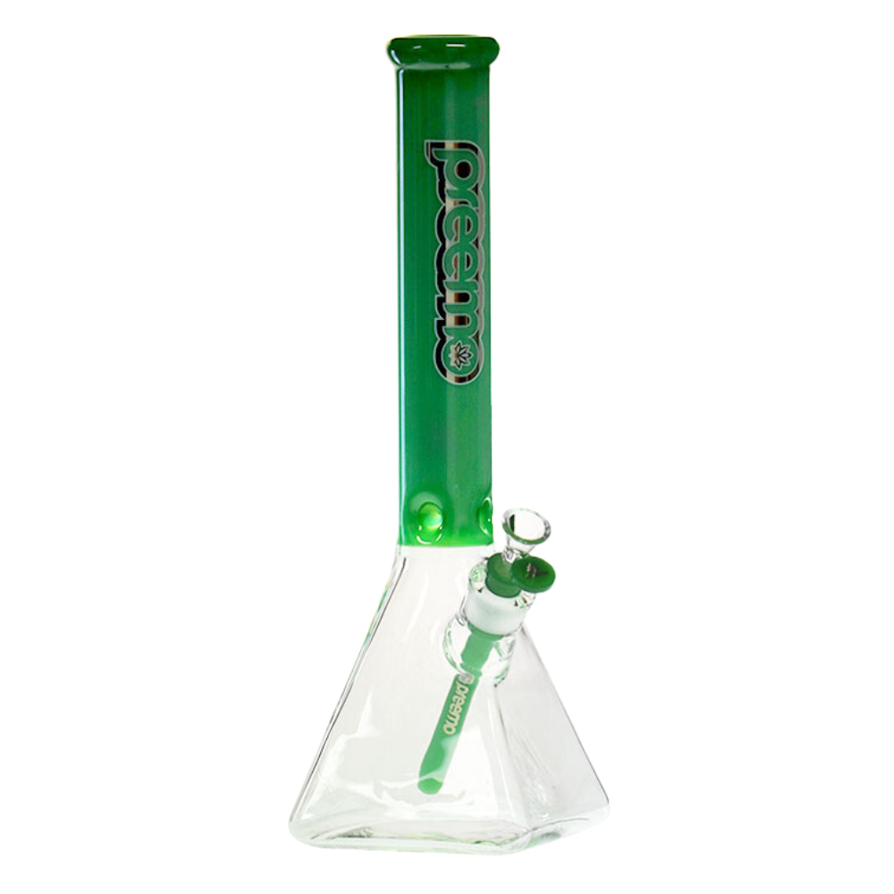 16" Preemo Glass Pyramid Base Beaker