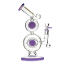 10" Preemo Glass Double Drum Bubbler