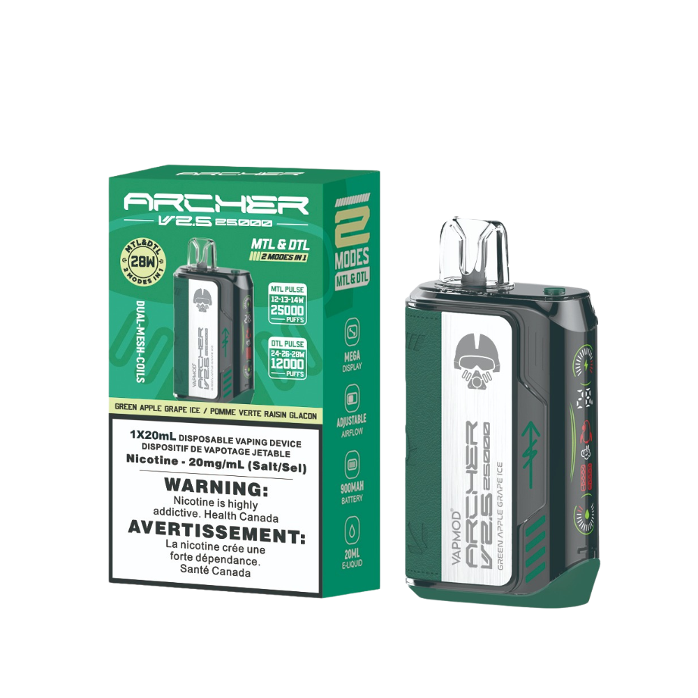 VAPMOD Archer V2.5 Disposable Vape - 5ct