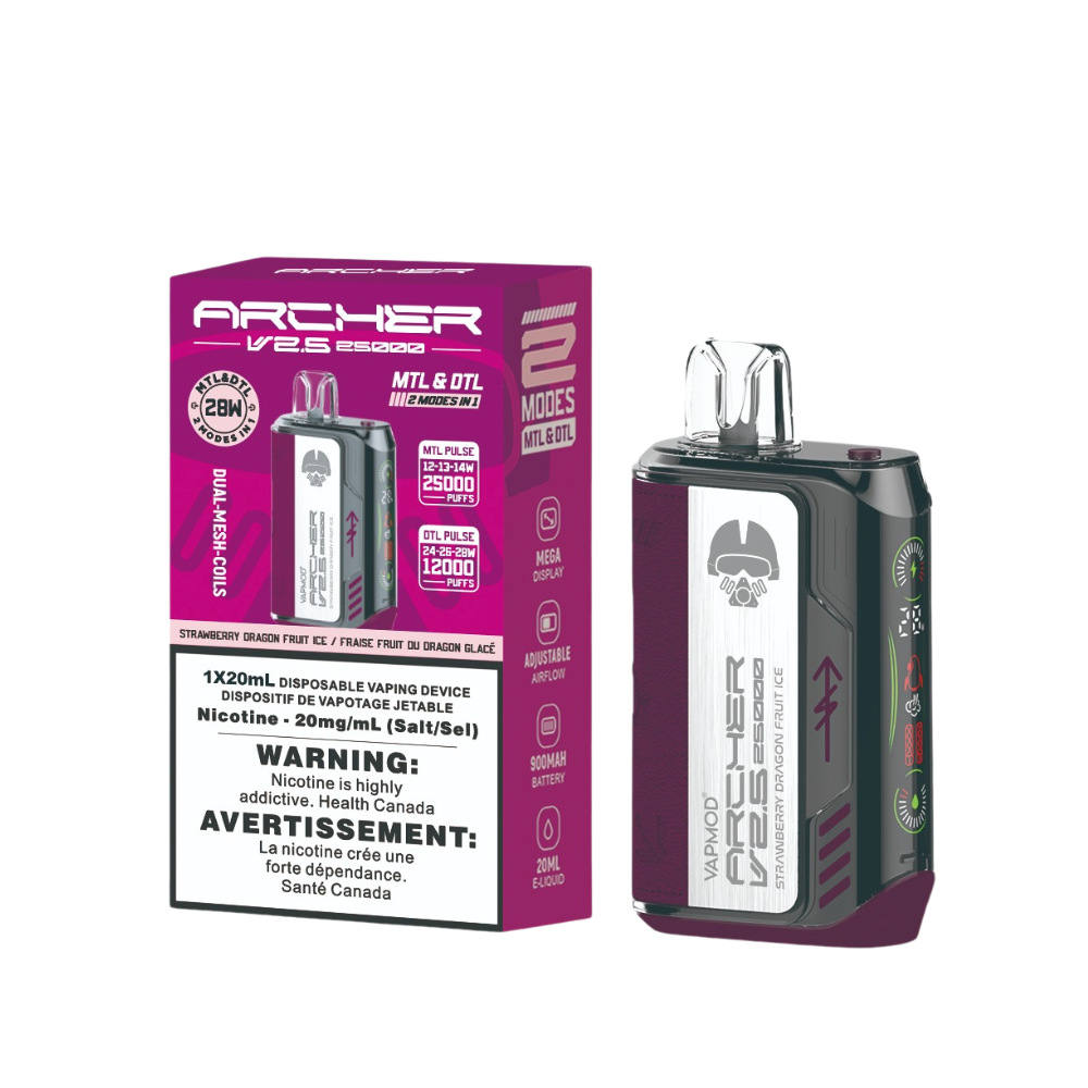 VAPMOD Archer V2.5 Disposable Vape - 5ct