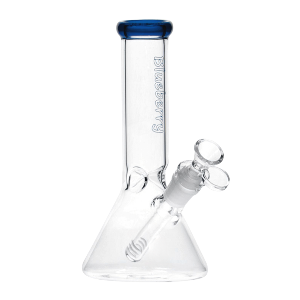 8" Blueberry Mini Beaker Bong