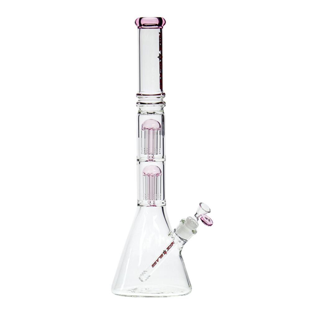 19" Double 6-Arm Tree Perc Beaker