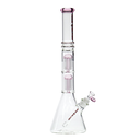 19" Double 6-Arm Tree Perc Beaker