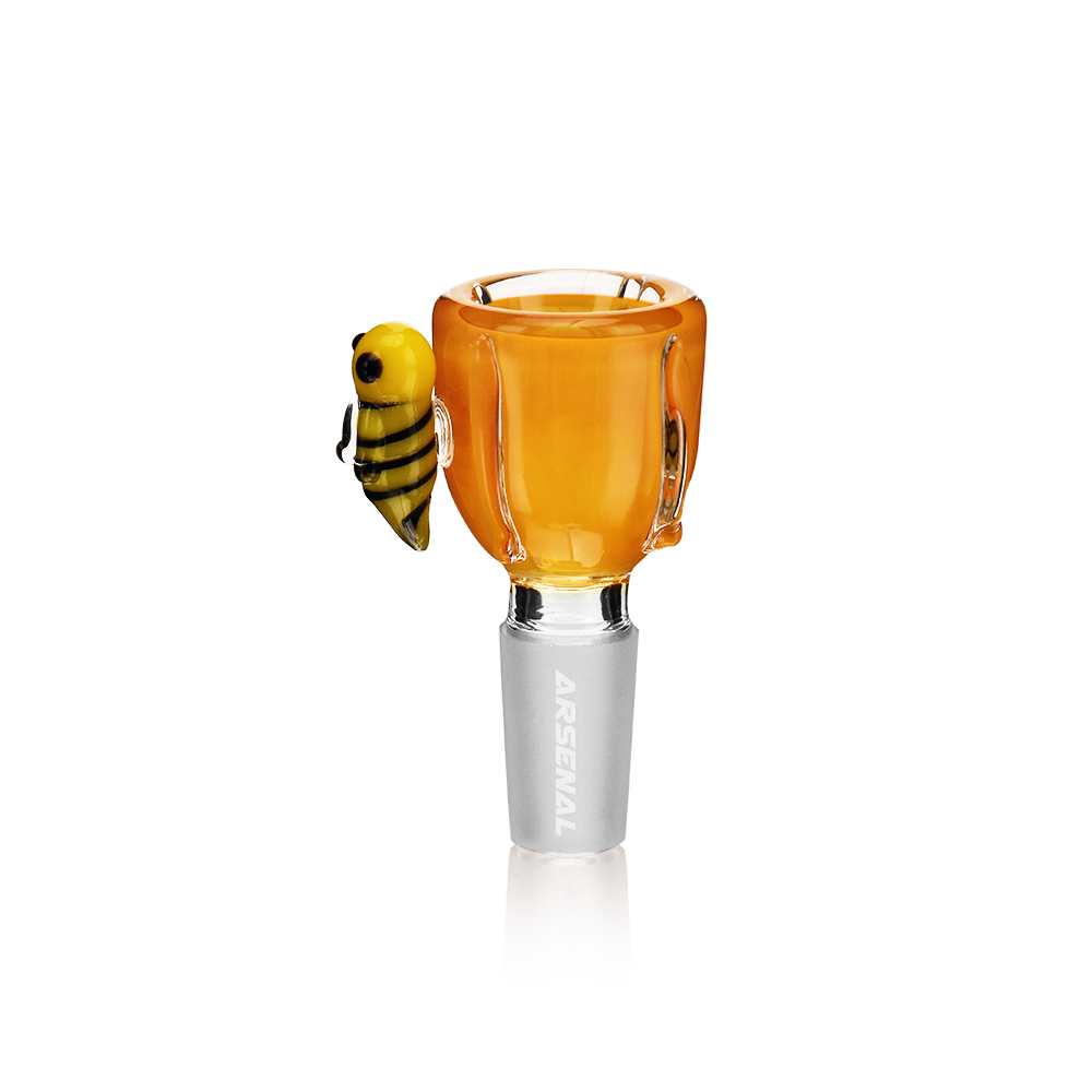 2.5" Arsenal Bee Glow Bowl - Assorted Colours