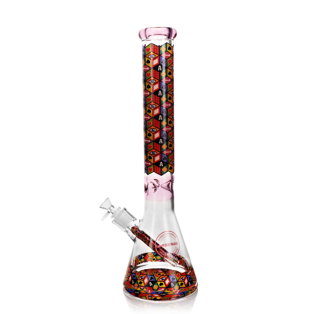 17" Arsenal Royal Deck Glass Bong