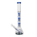 15" Arsenal Triple Perc Glass Bong