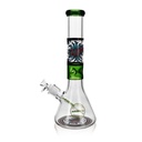 10" Arsenal Groovy Flame Glass Bong