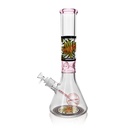 10" Arsenal Groovy Flame Glass Bong