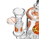 6.5" Arsenal Round Ball Glass Rig