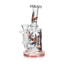 6" Arsenal Rainbow Leaf Glass Rig