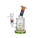 6" Arsenal Flame Streak Glass Rig