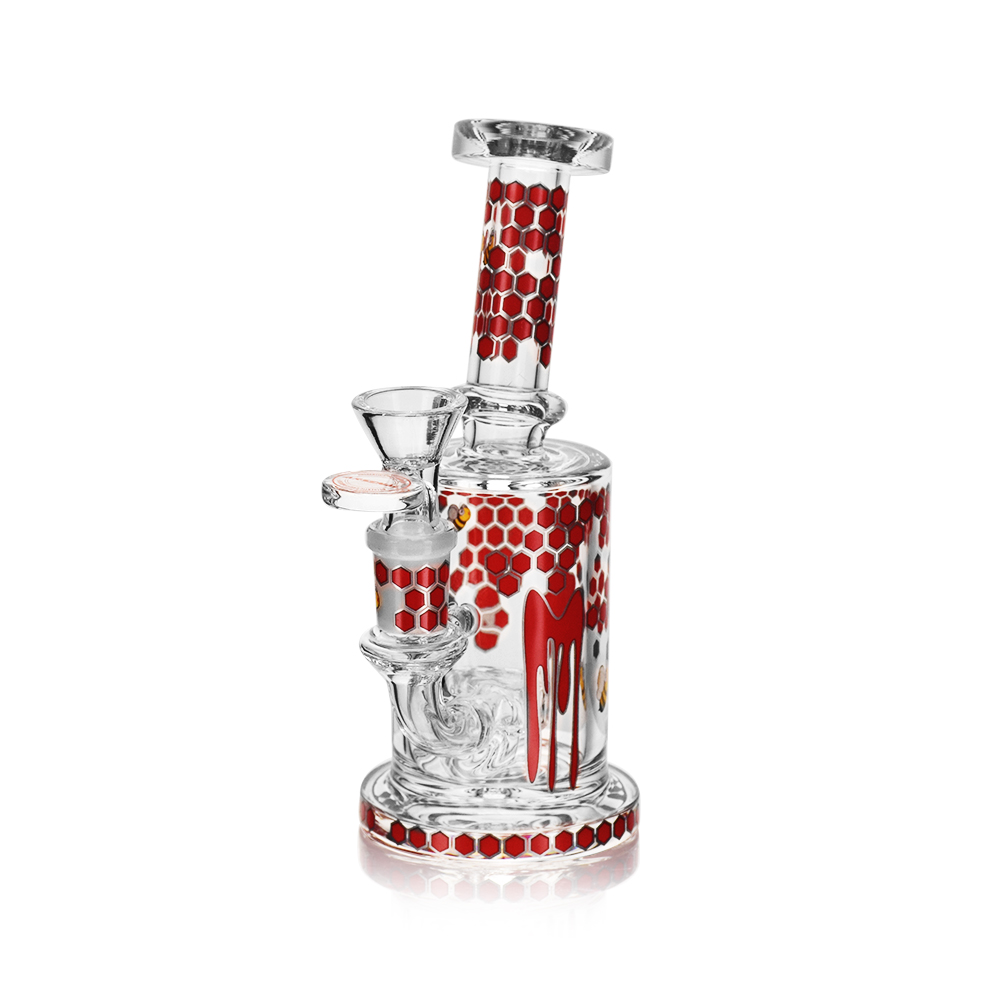 6" Arsenal Dripping Nectar Glass Rig