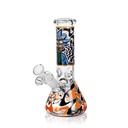 8" Arsenal Cosmic Chaos Glass Bong