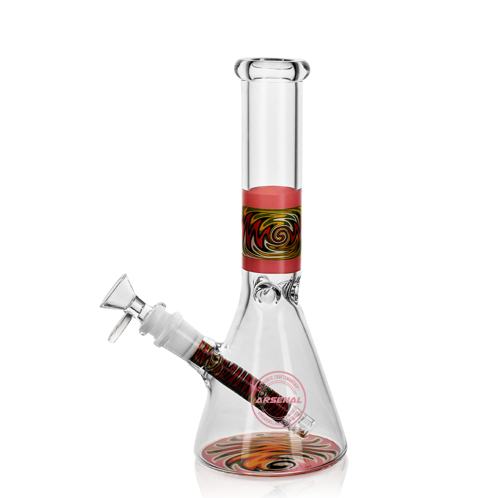 10" 5mm Arsenal Visionary Series Glass Bong