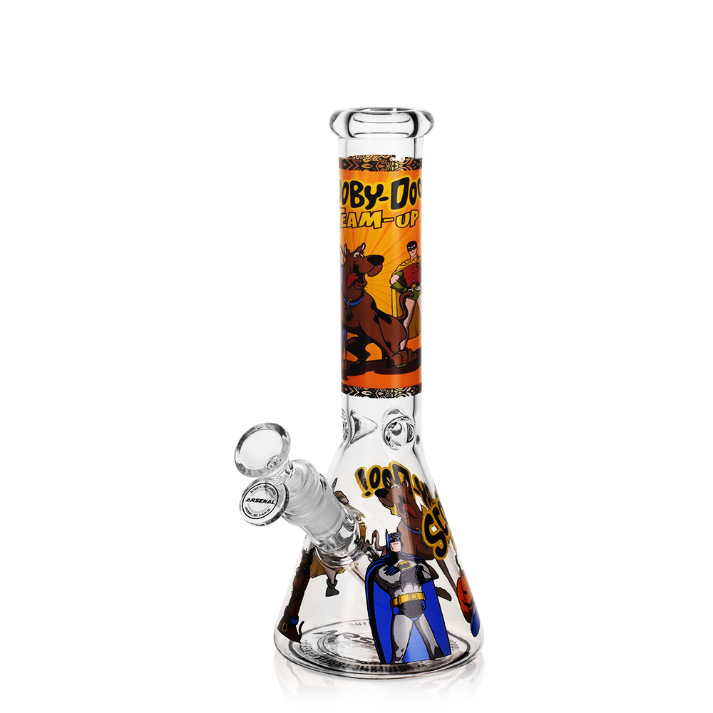 10" 5mm Arsenal Ghost Chasers Glass Bong