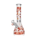 10" 5mm Arsenal Flower Serene Glass Bong