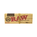 RAW Classic Connoisseur Single Wide Rolling Papers and Tips - 24ct