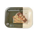 OCB Metal Rolling Tray Prepack Series 3 - Small Tray w/ 11/4 papers - 12ct