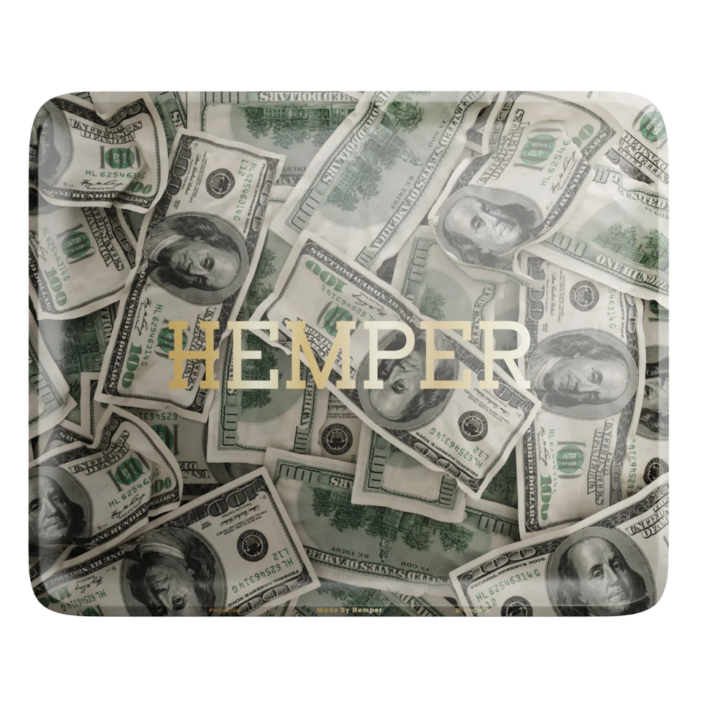 Hemper It's Money Rolling Tray