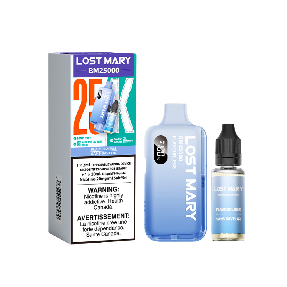 [ON] (Bundle) Lost Mary BM25k Disposable Vape  - 10 Displays x 1 Flavourless