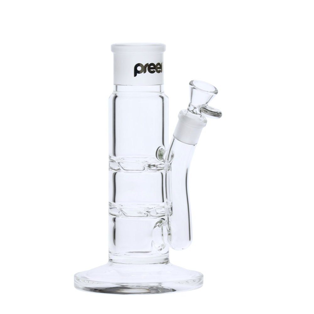 9.5" Preemo Glass Dual Cyclone Disc Base Percolator