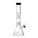 15" Preemo Glass Double Tree Perc Beaker