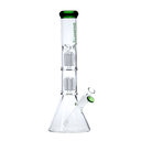 15" Preemo Glass Double Tree Perc Beaker