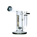 8" Preemo Glass Curved Neck Barrel Perc Bubbler