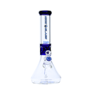 13" Nice Glass 7mm Flat Base Beaker Bong - Assorted Colours